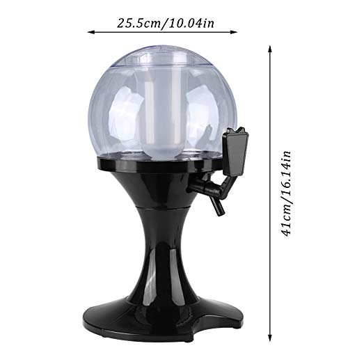 Jadeshay Dispensador de Bebidas frías 3.5L Tubo de Hielo Jugo de la máquina Contenedor BBQ Party Bar Accesorios