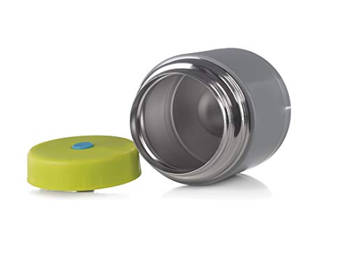 Jané Termo para Papilla en Acero Inoxidable, Capacidad 550 ml., Tapón Hermético, con Bolsa de Transporte