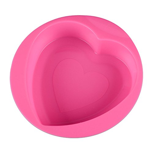 JasCherry Forma de corazón Moldes de Silicona para Tartas, Bizcocho y Paste #4