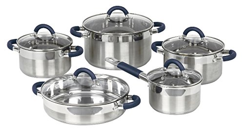 Jata Hogar BC10 Batería de Cocina, Acero Inoxidable