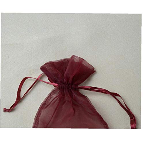 JBNS 10 X Organza De Botellas De Vino Bolsas De Regalo para Bodas Actual Partido - Vino