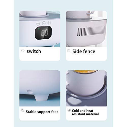 JCX Enfriador de Tazas de Bebidas y Enfriador de Tazas para Uso en el Escritorio de la Oficina, Enfriador de Bebidas portátil Taza eléctrica para Agua Leche Vino, Cola, Cerveza, latas Bebidas Viajes