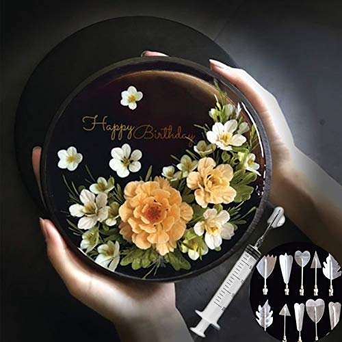 Jelly Art Tools Herramientas para crear diseños artísticos en 3D con gelatina - juego de 10 Herramientas del arte Conjunto en 3D Jelly Gelatina Torta de Jalea - más rápido y más fácil que nunca #2