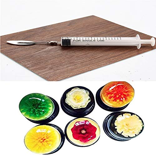 Jelly Art Tools Herramientas para crear diseños artísticos en 3D con gelatina - juego de 10 Herramientas del arte Conjunto en 3D Jelly Gelatina Torta de Jalea - más rápido y más fácil que nunca #2