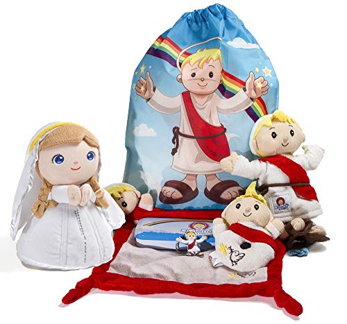 Jesusito de mi vida Peluche Virgen María Oración Ave María 7 Idiomas 22 cm. (Ref. 2003)
