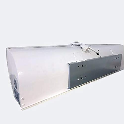 JF Ventiladores Cortina de Aire,Cortina de Viento Interior con Control Remoto, Viento Potente, Cortina De Aire Interior Comercial, Ajuste De 2 Velocidades, OperacióN con Un Solo BotóN