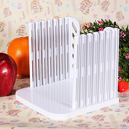 JIUY Durable ABS Cortar Pan Herramientas Pan Pan de Molde del Cortador de la Herramienta de Corte Pan Tostado Sandwich máquina de Cortar los Pasteles Herramientas Herramientas de Cocina (Blanco)