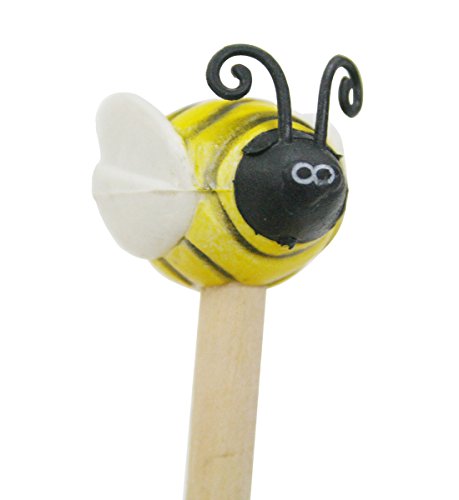 Joie Bote para Miel, Cerámica, Naranja, 8.26x8.6x9.52 cm