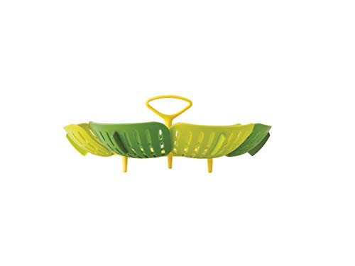 Joseph Joseph 45030 Bloom Cesta vaporera Plegable-Verde, Plastic