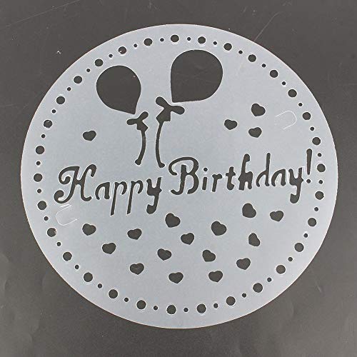Juego de 5 moldes de plástico para decoración de tartas, fondant, tartas de cumpleaños, bodas, pasteles, chocolate, repostería