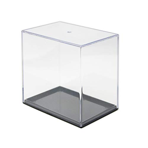 Juego de 6 vitrinas pequeñas de plástico F1447-00006