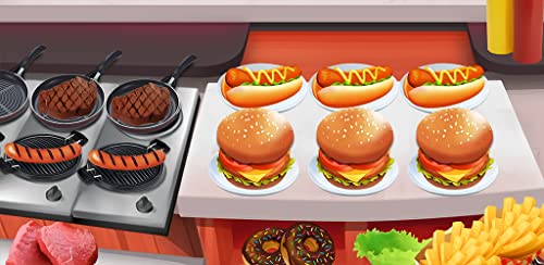 Juegos de cocina Restaurante Chef: Cocina Fiebre de comida rápida