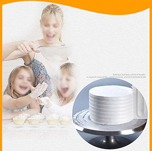 JUNSHUO 4 Piezas Raspador para Tartas, Espátulas/Peine de Plástico para Decoración de Pasteles Crema, 8 Diseño Texturas, Crema Suave Pastel Bordes Corta Cortador, Tartas Hornear Herramienta