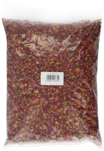 JustIngredients Essential Pétalos de Rosa Roja - 500 gr