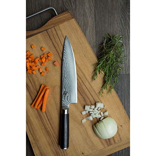 Kai Cuchillos de Cocinero, Acero, Negro, 20 cm