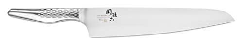 Kai Seki Magoroku Shoso AB-5160 - Cuchillo de cocina japonés (hoja de 24 cm, higiene perfecta, sin juntas de hoja a mango)