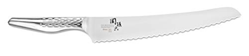 Kai Seki Magoroku Shoso AB-5164 - Cuchillo de pan japonés con filo ondulado (23 cm, hoja de acero)