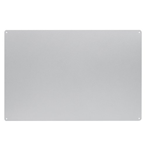 KalaMitica Placa Metálica, 56x38 cm, Gris Claro
