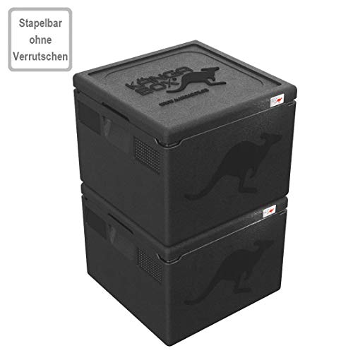 KÄNGABOX® Easy S. La Caja isotérmica Cuadrada y prácitca. Ideal para el Transporte de Pizzas y Tartas.