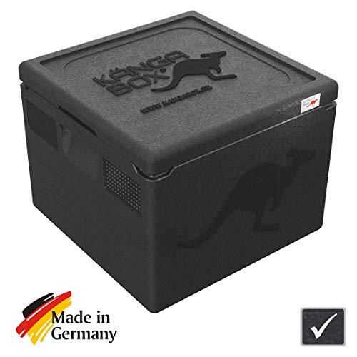 KÄNGABOX® Easy S. La Caja isotérmica Cuadrada y prácitca. Ideal para el Transporte de Pizzas y Tartas.