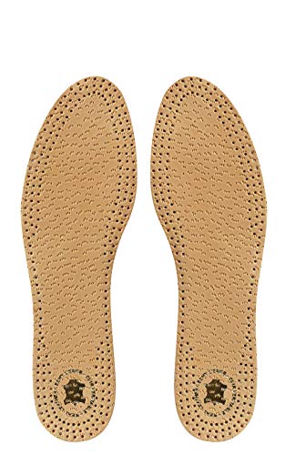 Kaps Plantillas con Carbón para Calzado PECARI, Cuero de Oveja con Curtido Vegetal con Carbón Activado, Elegantes y Cómodas (38 EUR)
