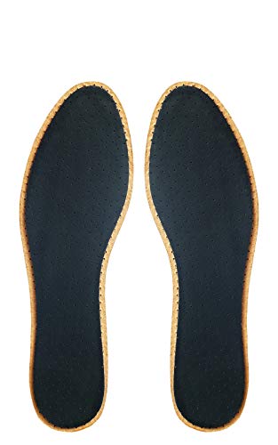 Kaps Plantillas con Carbón para Calzado PECARI, Cuero de Oveja con Curtido Vegetal con Carbón Activado, Elegantes y Cómodas (38 EUR)