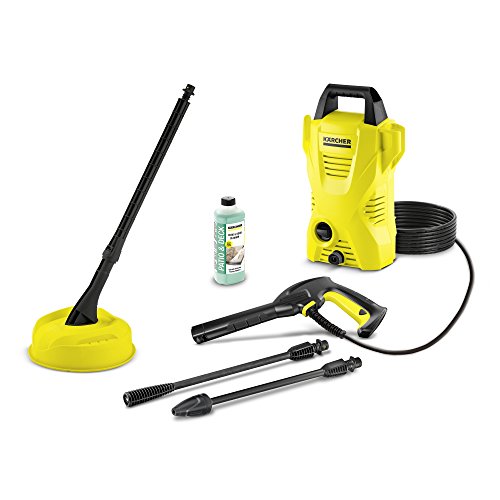 Kärcher K2 Compact Home - Hidrolimpiadora de alta presión para exteriores 110 bar, 1400 W, 360 L/h (1.673-124.0)