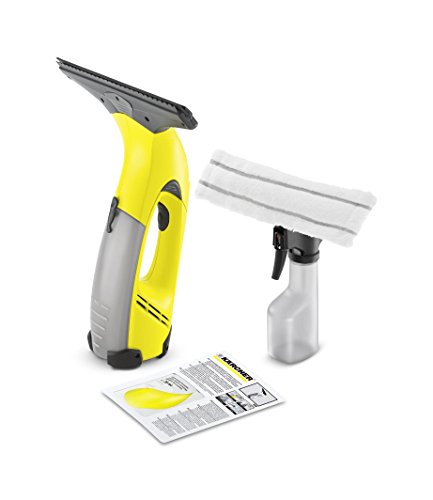 Kärcher Window Vac WV 50 Plus - Limpiadora de ventanas a batería (aspirador limpiacristales) (1.633-101.0)
