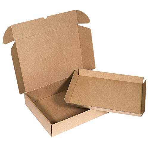 Kartox | Caja con Bandeja Extraible de Catering - Eventos | Caja Fabricada en Cartón Kraft | Talla M | 10 Unidades