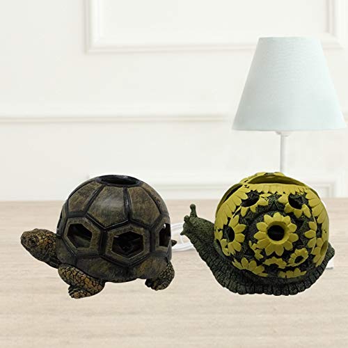 Kashincj Personalizada Caracol Animales Tortuga Hombres Regalo Muebles de hogar cenicero de cumpleaños for los Regalos del día de Padre