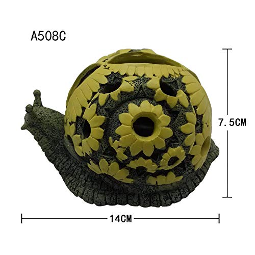 Kashincj Personalizada Caracol Animales Tortuga Hombres Regalo Muebles de hogar cenicero de cumpleaños for los Regalos del día de Padre