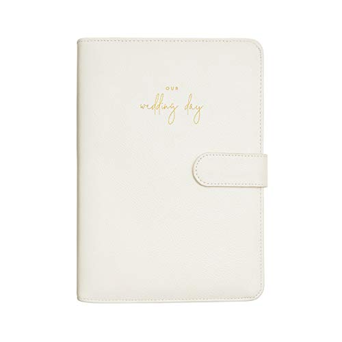 Katie Loxton Beautiful Bride 5,6 onzas Vela de cera de soja en caja de regalo, flor blanca y vainilla