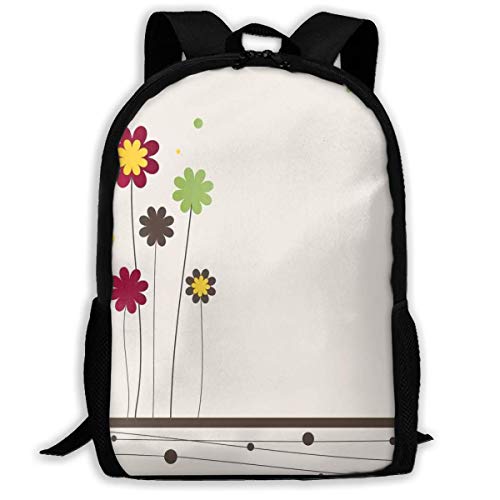 KDRW Mochila Mochila de ocio Bolsa de viaje Bolsa de ordenador Bolsa de escuela Adult Travelc Laptop Backpack,Silhouettes Of Butterflies In The Shade Of Gradient Colors Magical Design,College School C