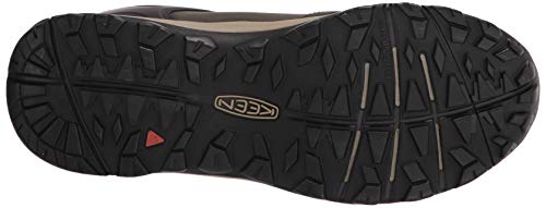 Keen Terradora 2 Leather Mid Height Waterproof, Botas para Senderismo para Mujer, Magnet Plaza Taupe, 18.5 EU