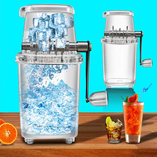 Keepbest - Máquina de trituración manual de hielo manual para máquina de hielo transparente