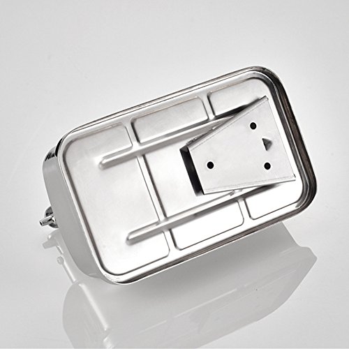 Kemxi 800ml-29oz Serie Classic Dispensador de jabón de Montaje en Pared Manual de Acero Inoxidable montado en la Superficie para el baño Cocina Marketplace Hotel Restaurant (800ml-29oZ)