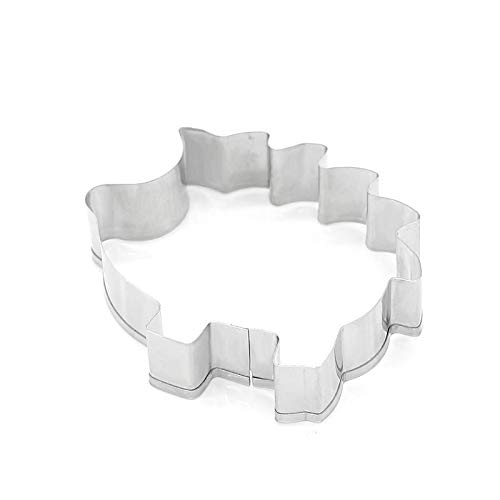 Kentop - Cortador de galletas de acero inoxidable, moldes para galletas, fondant, pasteles, decoración, modelo, herramientas, forma de erizo
