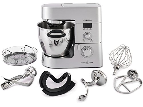 Kenwood Cooking Chef KM094 Robot de cocina por inducción, 1500 W, Acero inoxidable, Plata