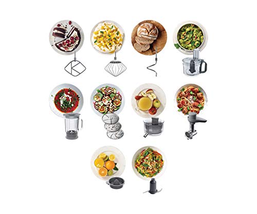 Kenwood MultiOne KHH326SI - Robot de cocina (5,2 kg, 29 cm, 24,7 cm), Gris