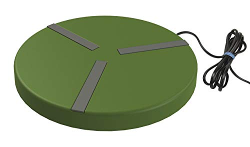 Kerbl Placa calentadora para bebederos de Aves Ø 250 mm; 24 V; 15 W; con Adaptador