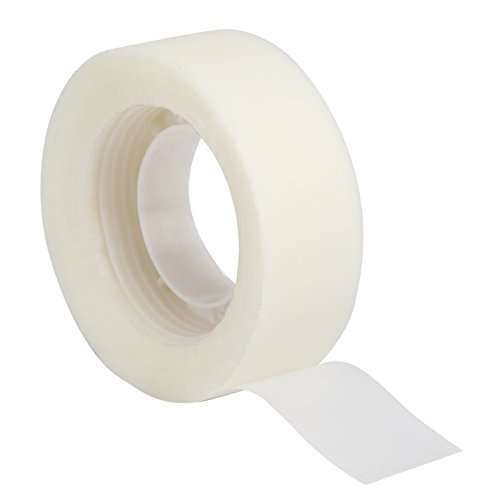 Kesote 12 Rollos de Cinta Adhesiva Mágica Invisible, Uso en la Escuela o en el Hogar, Cinta Transparente de 19 mm × 33 mm