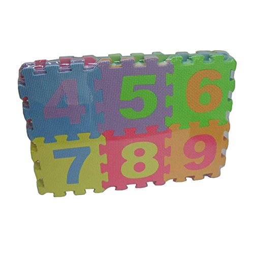 KICCOLY Puzzle Goma EVA de 36 Piezas | Alfombra Infantil Puzzle de Letras | Alfombra puzle (36 Piezas) | Alfombra Goma para bebé | Alfombra Bebe | Alfombra Puzzle de Letras