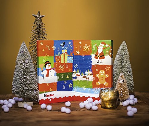 Kinder Navidad Mix Mesa-Calendario de Adviento, 127g