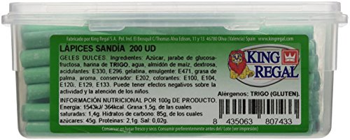 King Regal  Lápices Sandía - estuche 200 unidades
