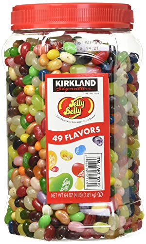 Kirkland Signature Jelly Belly Jelly Beans 49 Flavors (4 Lbs)