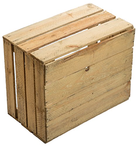 Kistenkolli Altes Land 3 Piezas sólido Cajas de Fruta Cajas DE Vino Cajas DE Manzana Caja Madera Shabby Vintage Medidas Aprox. 49 x 42 x 31cmxxxgebrauchtxxx
