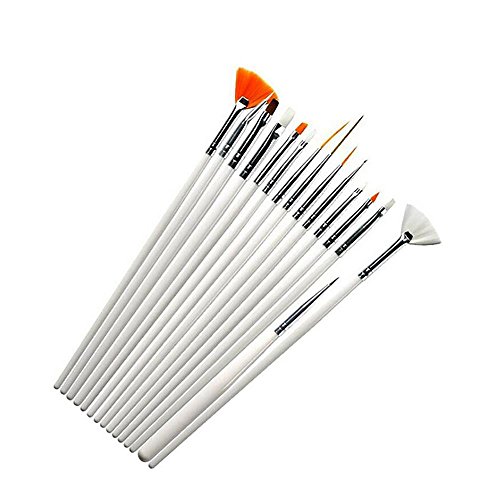 Kit de herramientas para manicura de uñas, pinceles para pintar uñas, pinceles de punto, uñas de estrás, decoración de pegatina, cinta adhesiva para pedicura, 37 unidades