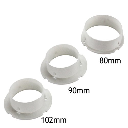 Kit de manguera de ventilación con 3 adaptadores, de Spares2go, para secadora White Knight, 1,2 m