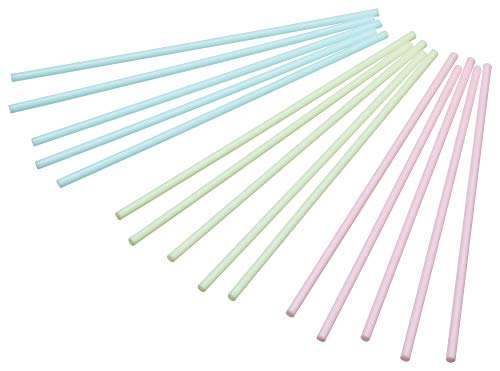 Kitchen Craft Cake Pop Sticks Palitos de Plástico para Pastel de Colores de 15 cm, Multicolor
