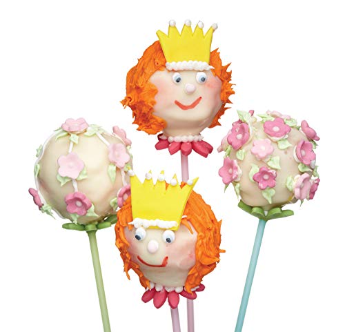 Kitchen Craft Cake Pop Sticks Palitos de Plástico para Pastel de Colores de 15 cm, Multicolor